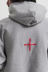 2017 A/W MARBLES Ultra Heavy Drop Shoulder Hoodie #Cross 