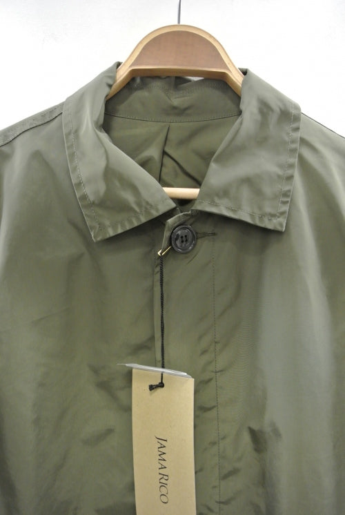 2014 A/W JAMA RICO STEIN CLLAR COAT KHAKI
