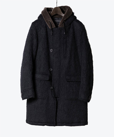2017 A/W LOUNGE LIZARD WOOL/MOHAIR×SHAGGY B-9 COAT