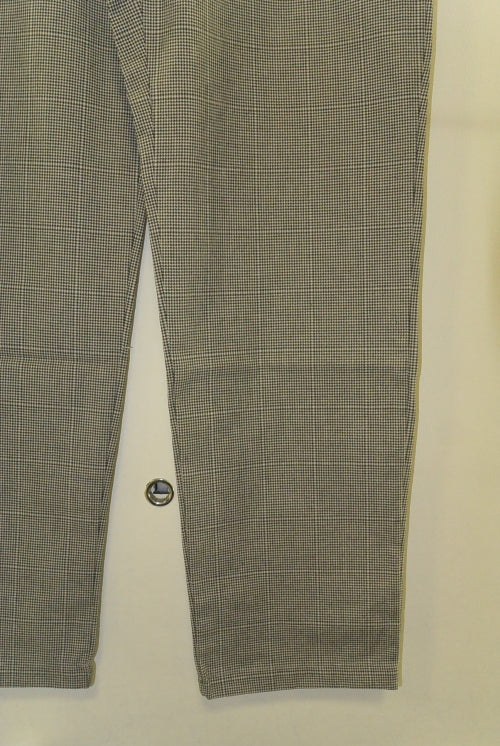 2015 A/W JAMA RICO CHECK EASY PANTS CHIDORI
