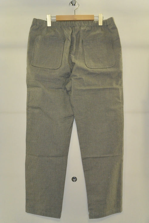2015 A/W JAMA RICO CHECK EASY PANTS CHIDORI