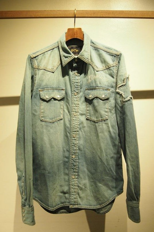 2017 A/W M×Marbles DENIM SHIRT (My Fuckin' Dream)