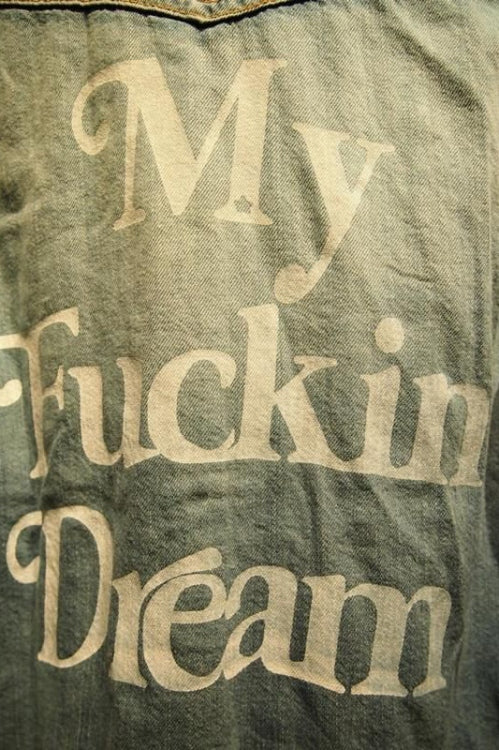 2017 A/W M×Marbles DENIM SHIRT (My Fuckin' Dream)