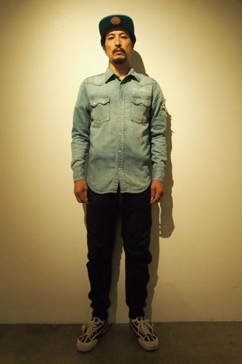 2017 A/W M×Marbles DENIM SHIRT (My Fuckin' Dream)