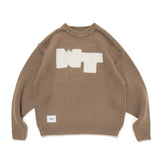 RESTOCK 2025 A/W WTAPS CREW NECK CRE / SWEATER / POLY