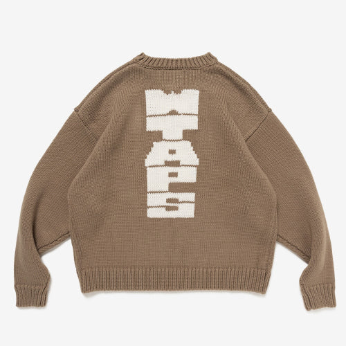 RESTOCK 2025 A/W WTAPS CREW NECK CRE / SWEATER / POLY
