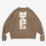 RESTOCK 2025 A/W WTAPS CREW NECK CRE / SWEATER / POLY