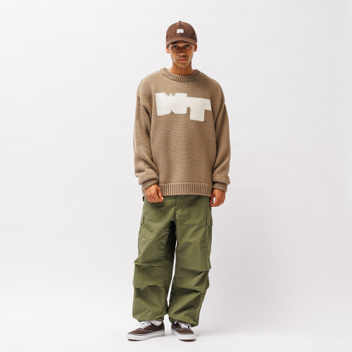 RESTOCK 2025 A/W WTAPS CREW NECK CRE / SWEATER / POLY