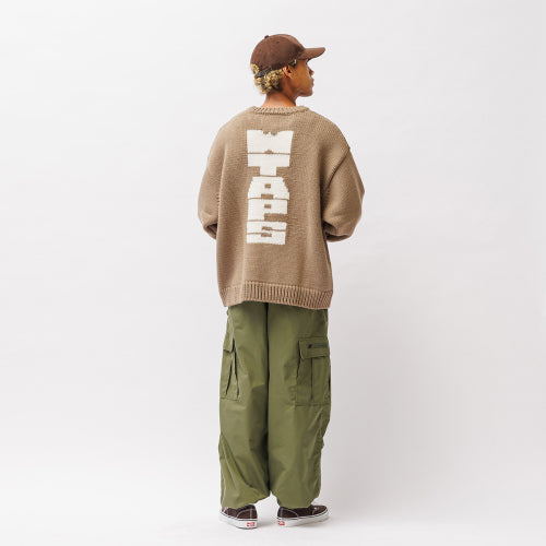 RESTOCK 2025 A/W WTAPS CREW NECK CRE / SWEATER / POLY