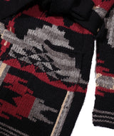 2018 A/W TMT PERUVIAN HANDKNIT NATIVE PATTERN GOWN