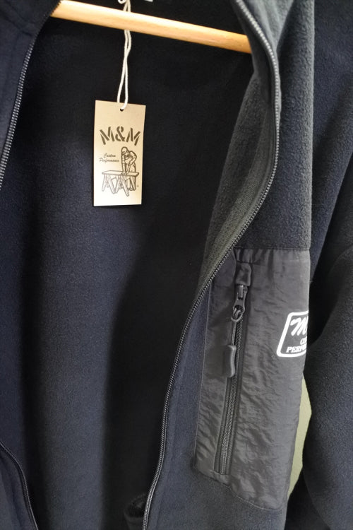 2024 A/W M&M MICROFLEECE FULL-ZIP STAND JACKET