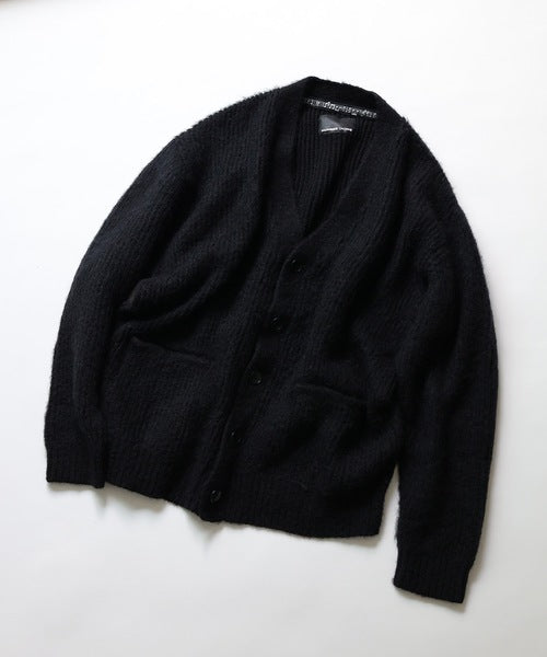 2021 A/W NUMBER (N)INE MOHAIR BRUSHED KNIT CARDIGAN