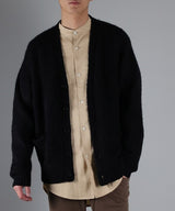 2021 A/W NUMBER (N)INE MOHAIR BRUSHED KNIT CARDIGAN