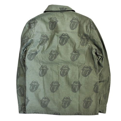2017 A/W MARBLES The Rolling Stones×Marbles Fatigue Shirt