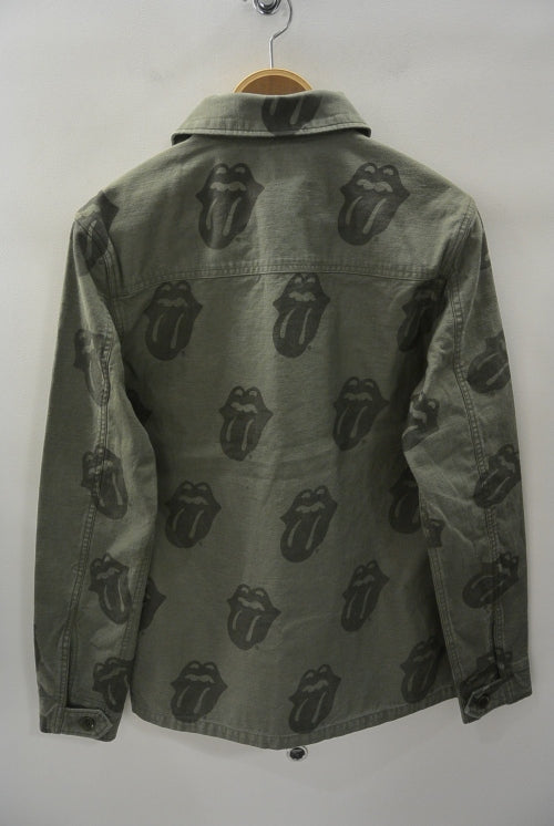 2017 A/W MARBLES The Rolling Stones×Marbles Fatigue Shirt