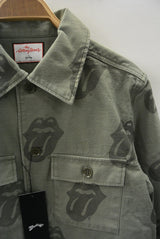 2017 A/W MARBLES The Rolling Stones×Marbles Fatigue Shirt