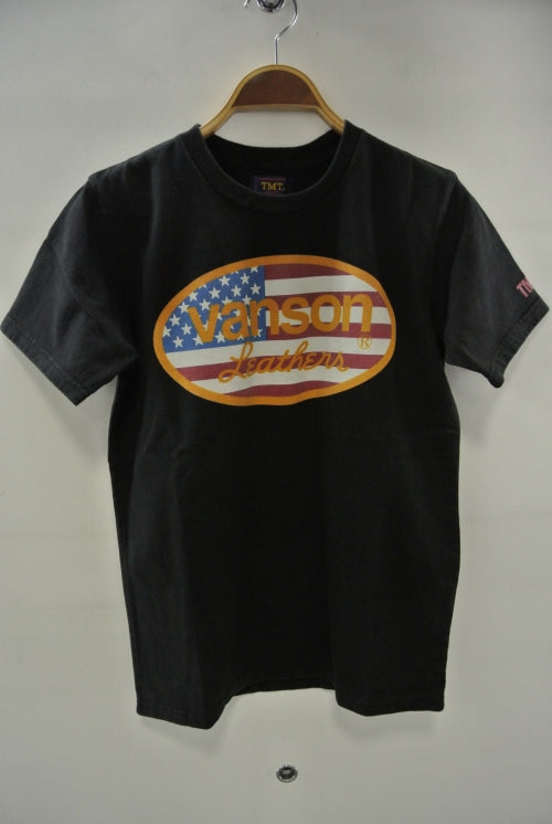 2014 A/W 期中商品 S/SL TMTxVANSON ROGO T BLACK