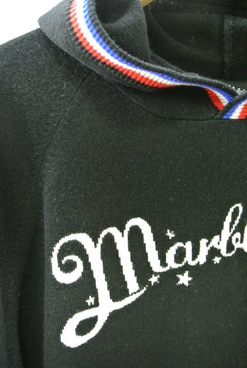 2014 A/W MARBLES 「Cashmere Knit Parka」BLACK