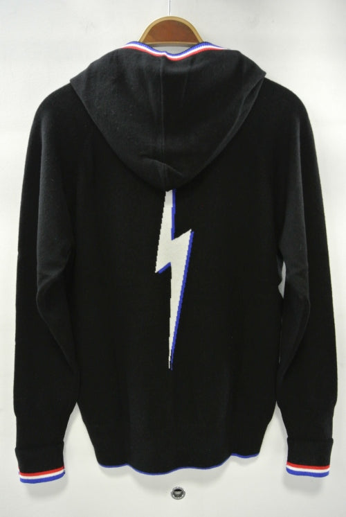 2014 A/W MARBLES 「Cashmere Knit Parka」BLACK
