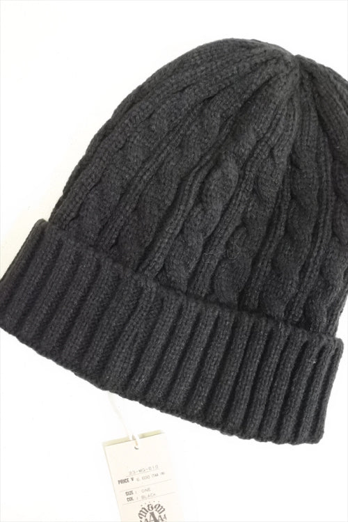 2023 A/W M&M CABLE KNIT CAP