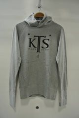 2014 A/W MARBLES GAUZE MINI HOODED PARKA [KT'S] TOP GRAY