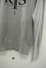 2014 A/W MARBLES GAUZE MINI HOODED PARKA [KT'S] TOP GRAY