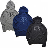 2014 A/W MARBLES GAUZE MINI HOODED PARKA [KT'S] TOP GRAY