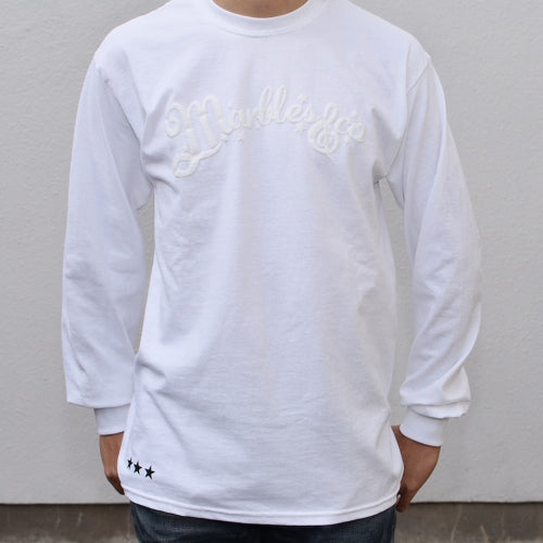 2016 A/W MARBLES 期中商品 NEO-LOGO FOAM PRINT L/S T-SHIRT