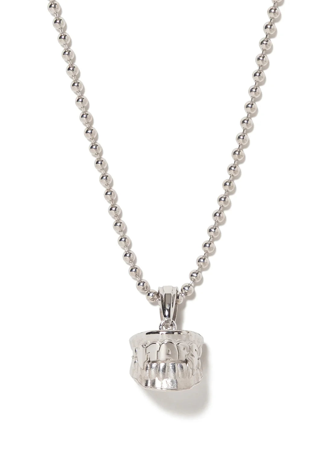 2026 S/S WTAPS VAMP / NECKLACE / SILVER. GRILLZ JEWELZ