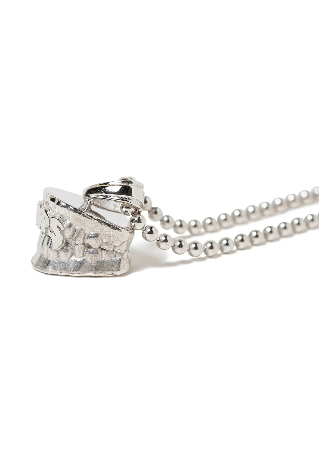 2026 S/S WTAPS VAMP / NECKLACE / SILVER. GRILLZ JEWELZ