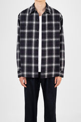 2026 A/W LAD MUSICIAN COTTON FLANNEL OMBRE CHECK COMFORT SHIRT