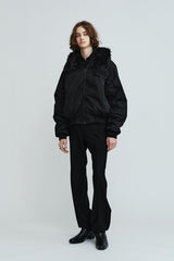 2026 A/W LAD MUSICIAN SOLO TWILL HOODED MA-1