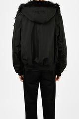 2026 A/W LAD MUSICIAN SOLO TWILL HOODED MA-1