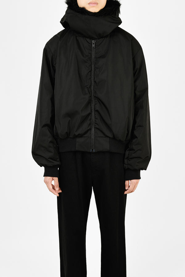 2026 A/W LAD MUSICIAN SOLO TWILL HOODED MA-1