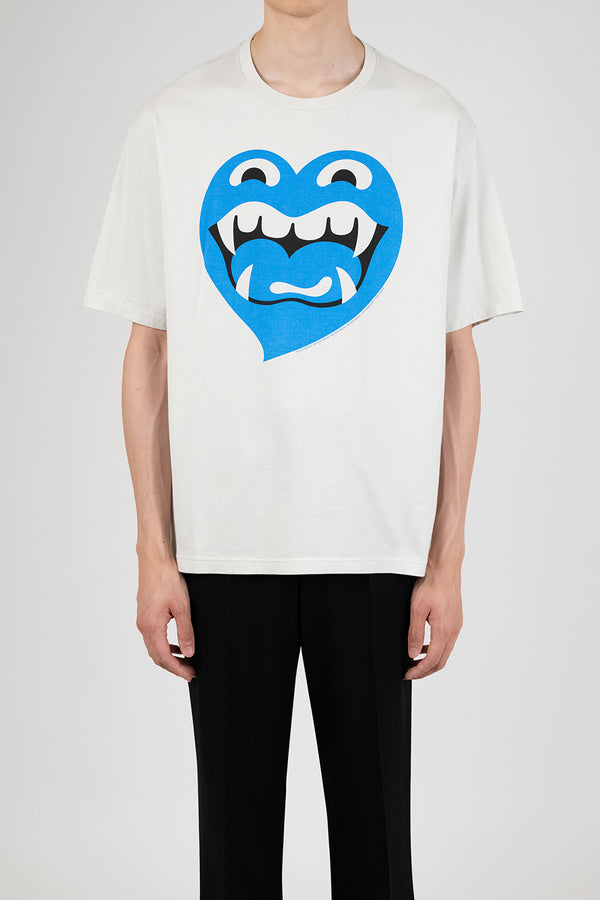 2026 A/W LAD MUSICIAN PERMANENT ROCKER PRINT T-SHIRT 805