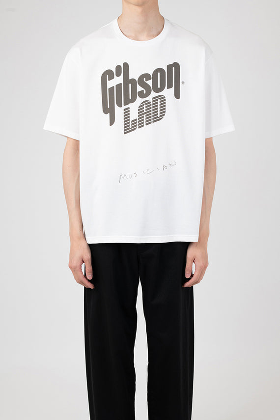 2026 S/S LAD MUSICIAN Gibson × LAD MUSICIAN PRINT T-SHIRT801