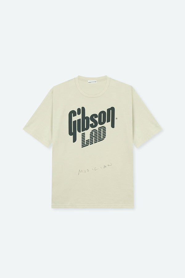 2026 S/S LAD MUSICIAN Gibson × LAD MUSICIAN PRINT T-SHIRT801