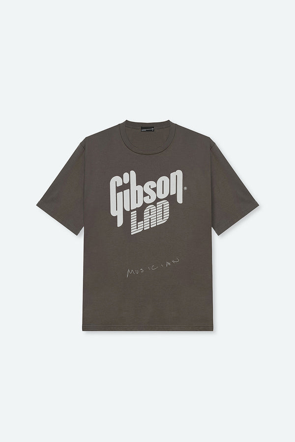 2026 S/S LAD MUSICIAN Gibson × LAD MUSICIAN PRINT T-SHIRT801