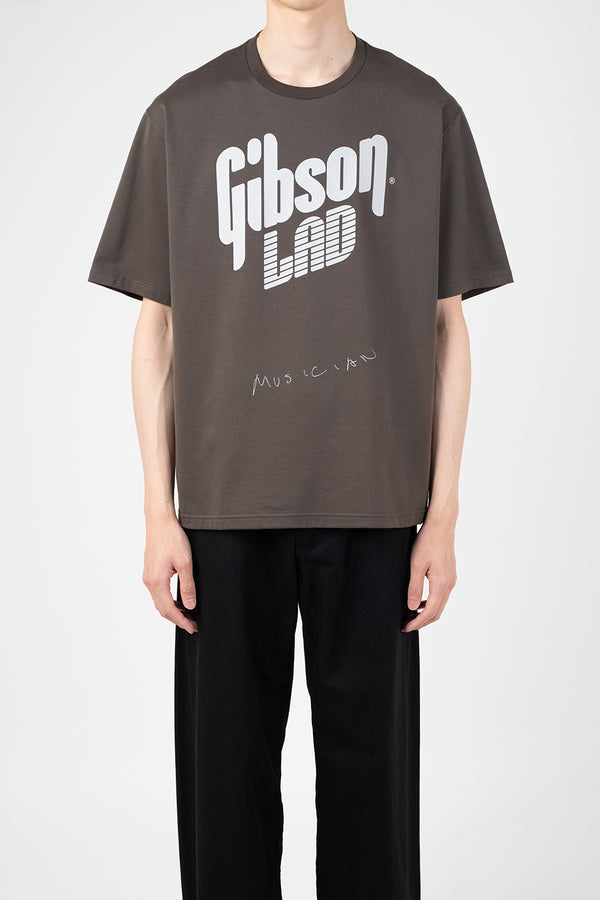 2026 S/S LAD MUSICIAN Gibson × LAD MUSICIAN PRINT T-SHIRT801