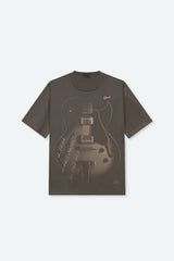 2026 S/S LAD MUSICIAN Gibson × LAD MUSICIAN PRINT T-SHIRT 806