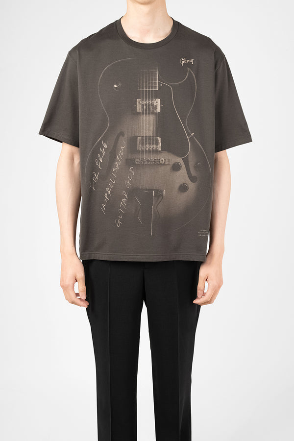 2026 S/S LAD MUSICIAN Gibson × LAD MUSICIAN PRINT T-SHIRT 806