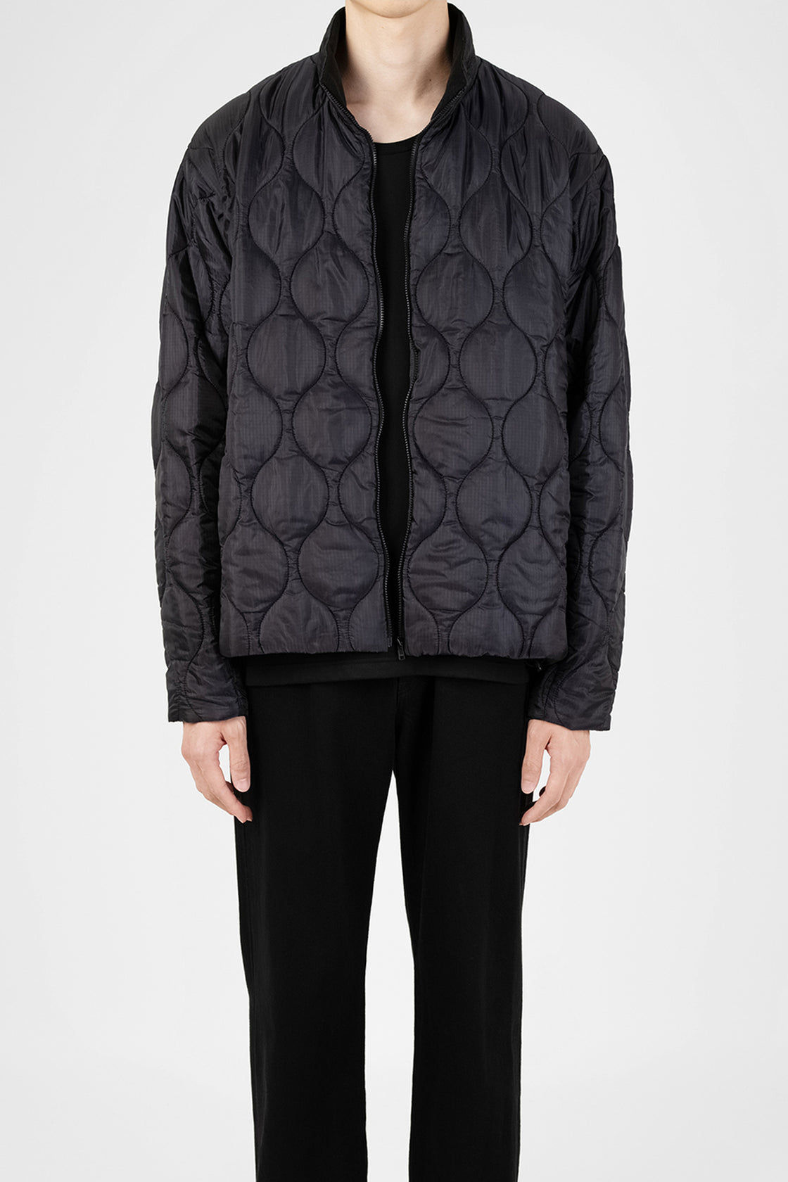 2026 A/W LAD MUSICIAN W RIPSTOP QUILT BLOUSON