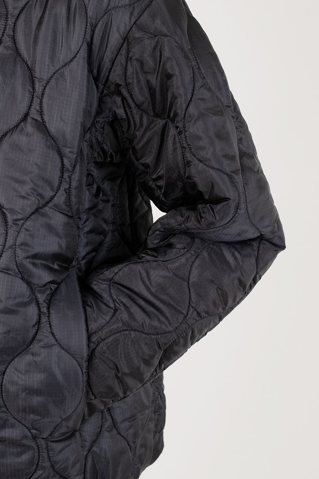 2026 A/W LAD MUSICIAN W RIPSTOP QUILT BLOUSON