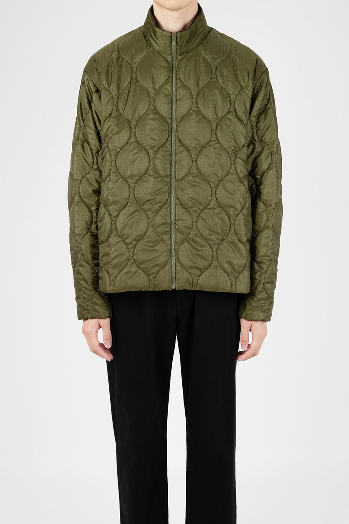 2026 A/W LAD MUSICIAN W RIPSTOP QUILT BLOUSON