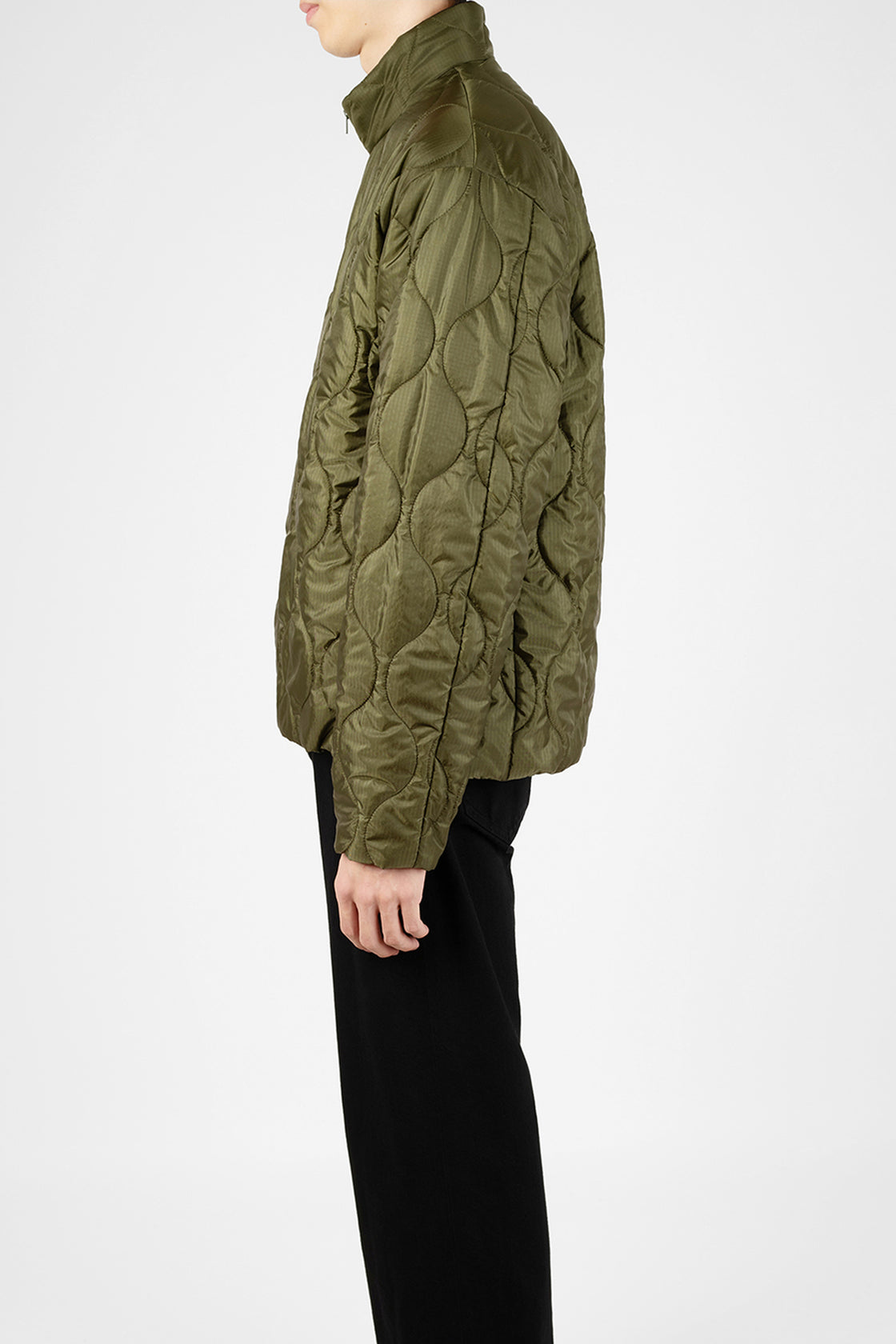 2026 A/W LAD MUSICIAN W RIPSTOP QUILT BLOUSON