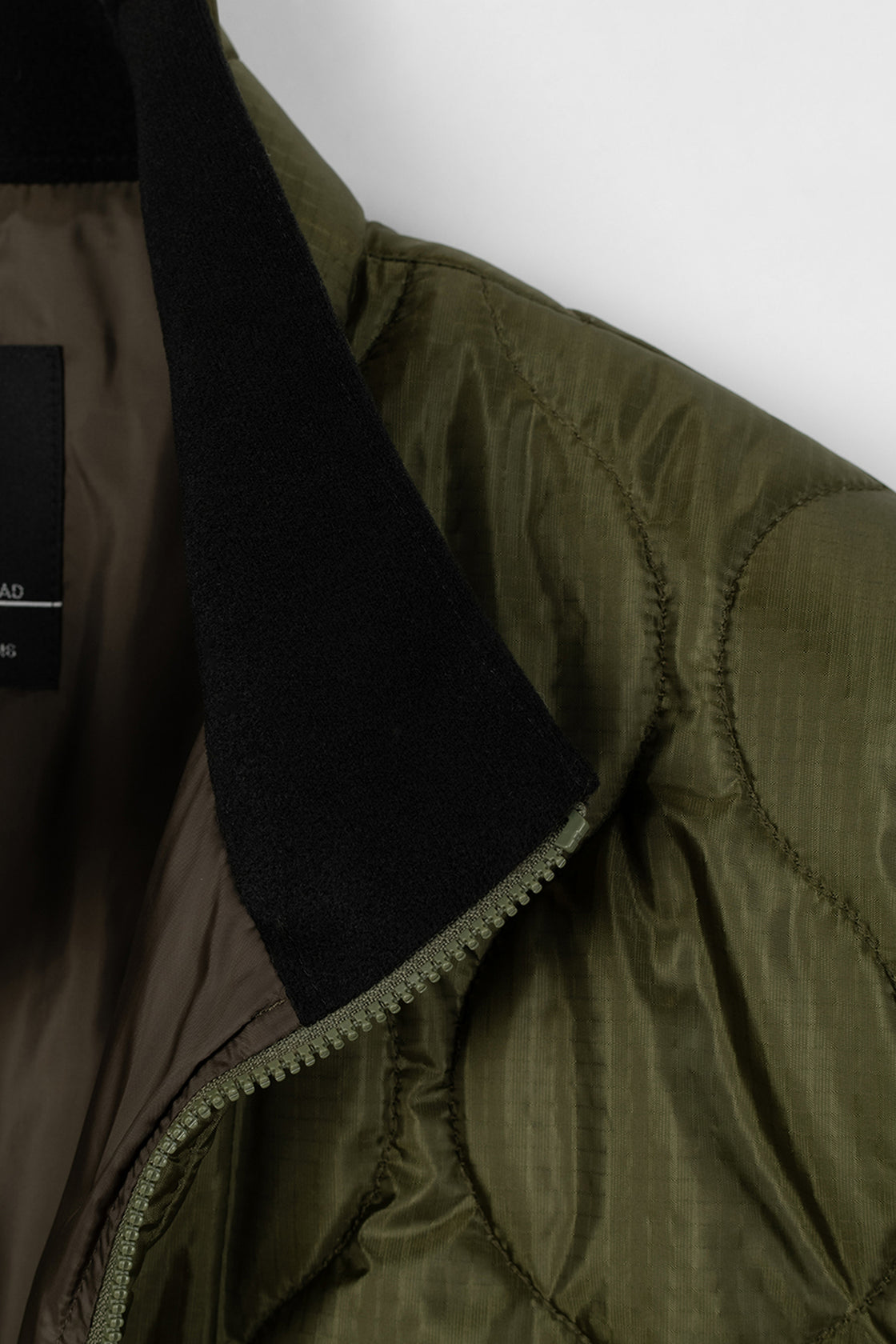 2026 A/W LAD MUSICIAN W RIPSTOP QUILT BLOUSON