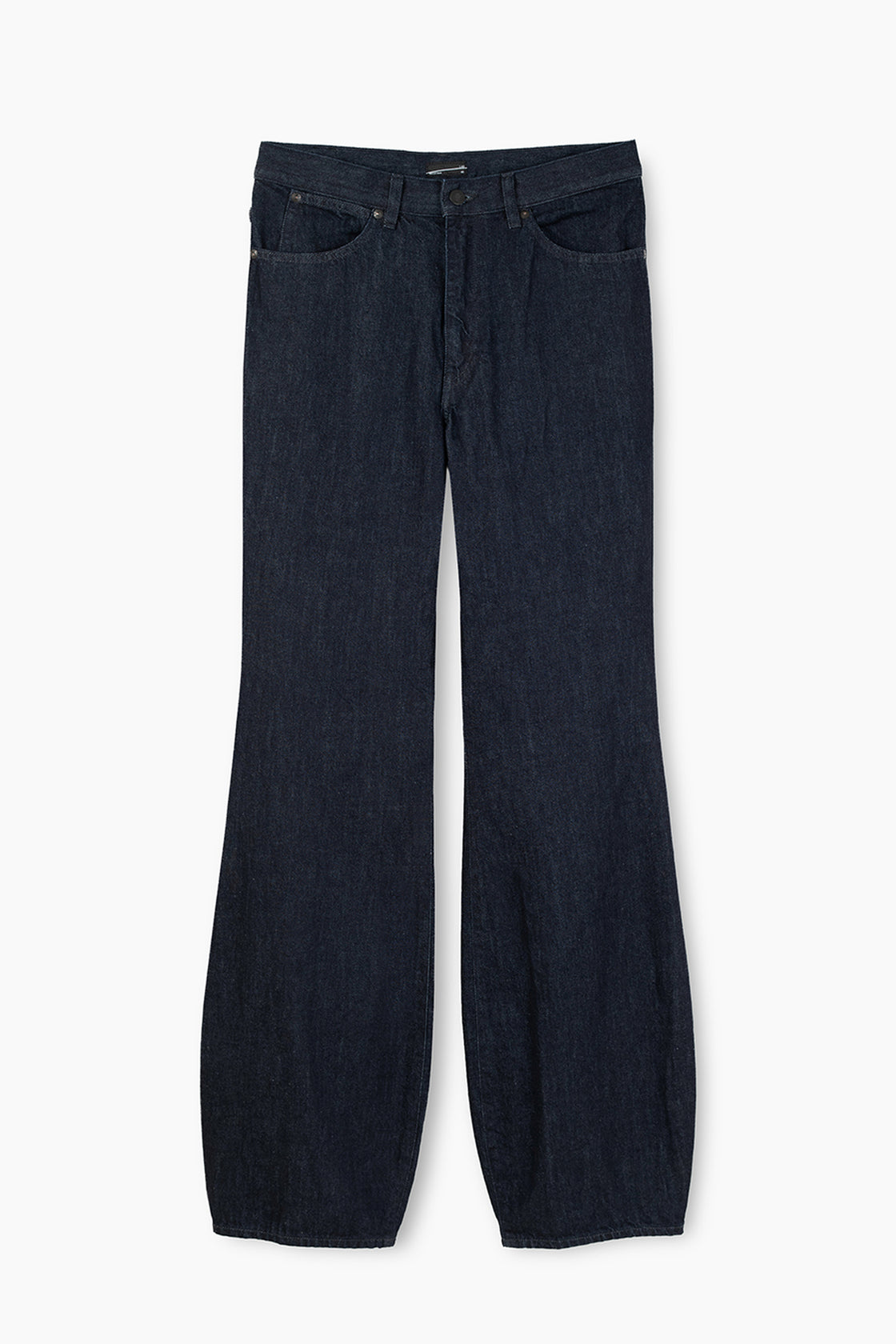 2026 A/W LAD MUSICIAN 11.5oz DENIM FLARE DRAPE PANTS
