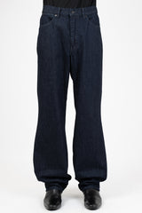 2026 A/W LAD MUSICIAN 11.5oz DENIM FLARE DRAPE PANTS