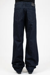 2026 A/W LAD MUSICIAN 11.5oz DENIM FLARE DRAPE PANTS