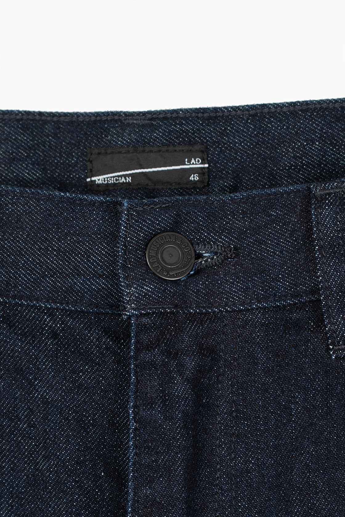 2026 A/W LAD MUSICIAN 11.5oz DENIM FLARE DRAPE PANTS